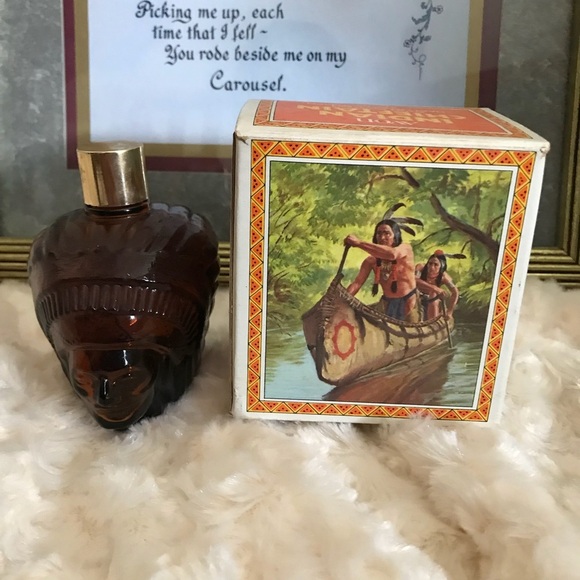 Rare 1970’s Avon Indian Chieftain Collector Bottle - Picture 1 of 8